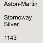 Preview: Aston-Martin, Stornoway Silver, 1143.